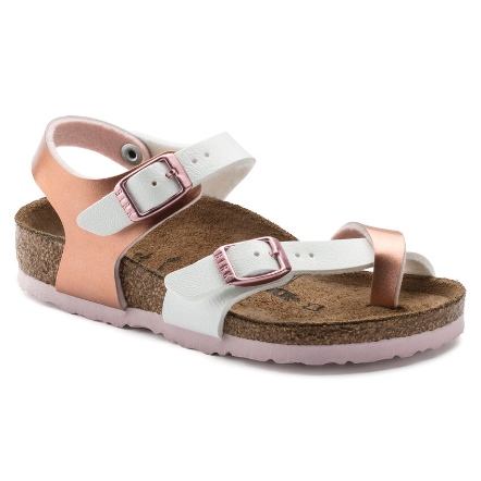 Taormina 童鞋 / 合成皮 / 金屬玫瑰白